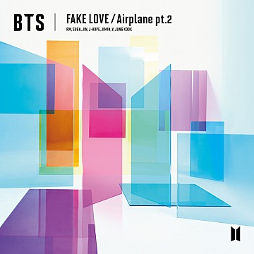 FAKE LOVE / Airplane pt.2 앨범 커버