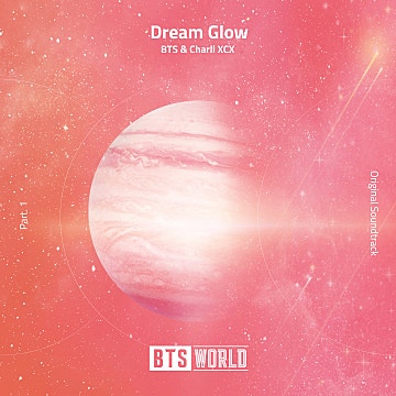 Dream Glow (BTS WORLD OST Part 1) 앨범 커버