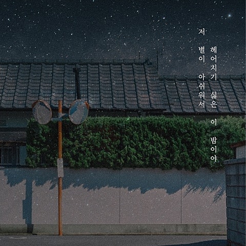 저 별이 아쉬워서 헤어지기 싫은 이 밤이야