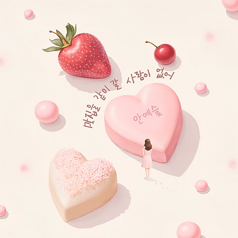 맛집을 같이 갈 사람이 없어