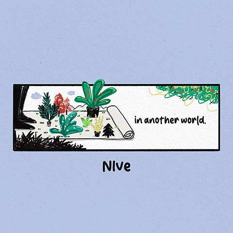 in another world.